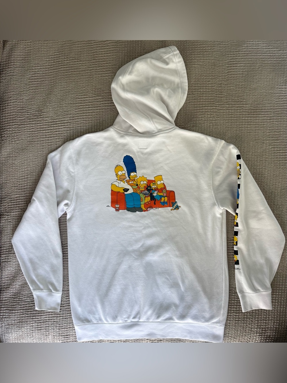 Vans x The Simpsons Family Hoodie White Men’s L Matt Groening Graphic